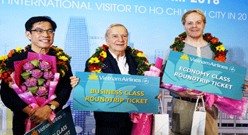 Ho Chi Minh-Ville accueille 7 millionièmes visiteurs internationaux
